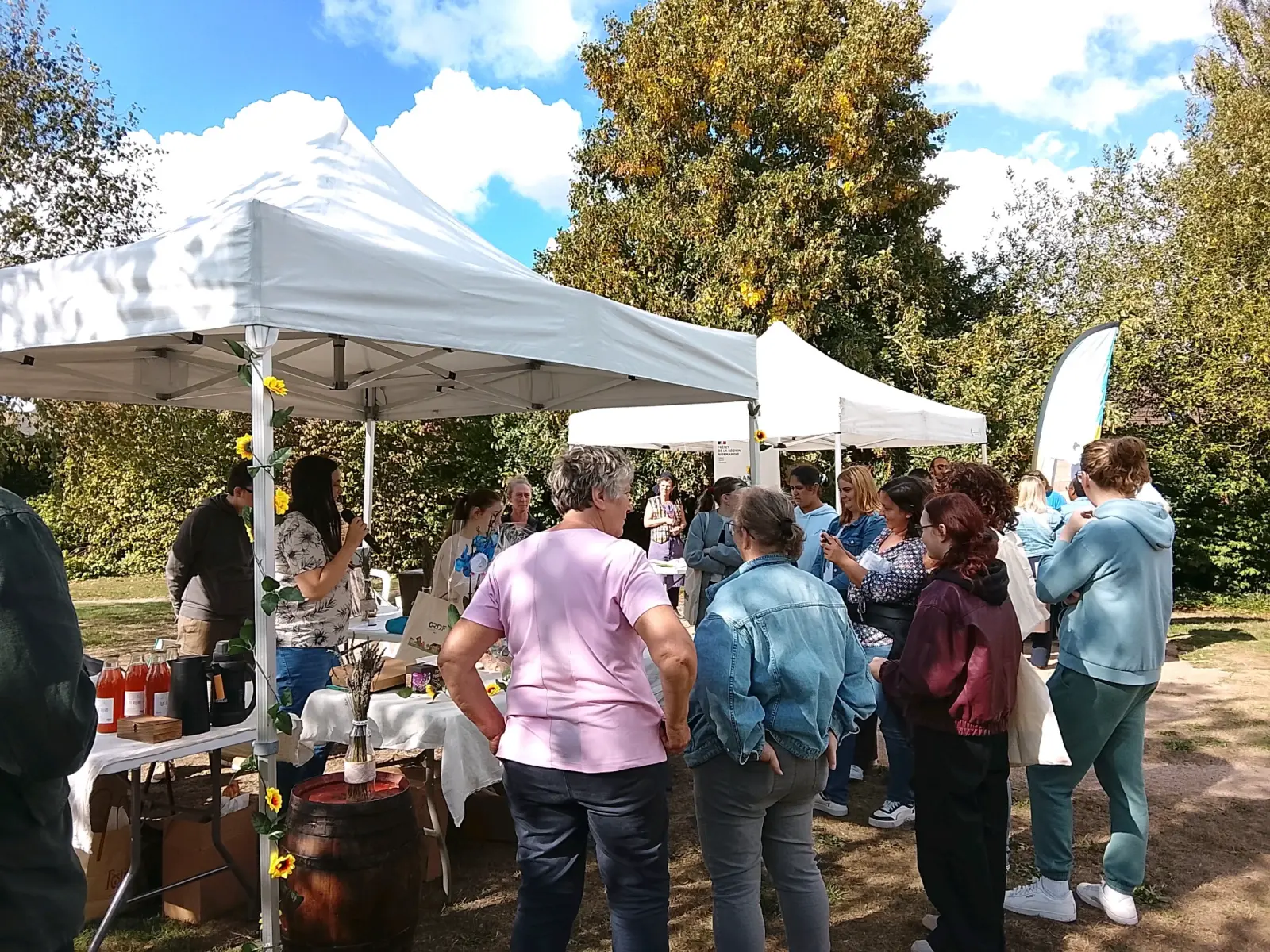 Stand API Potager lors d'un événement